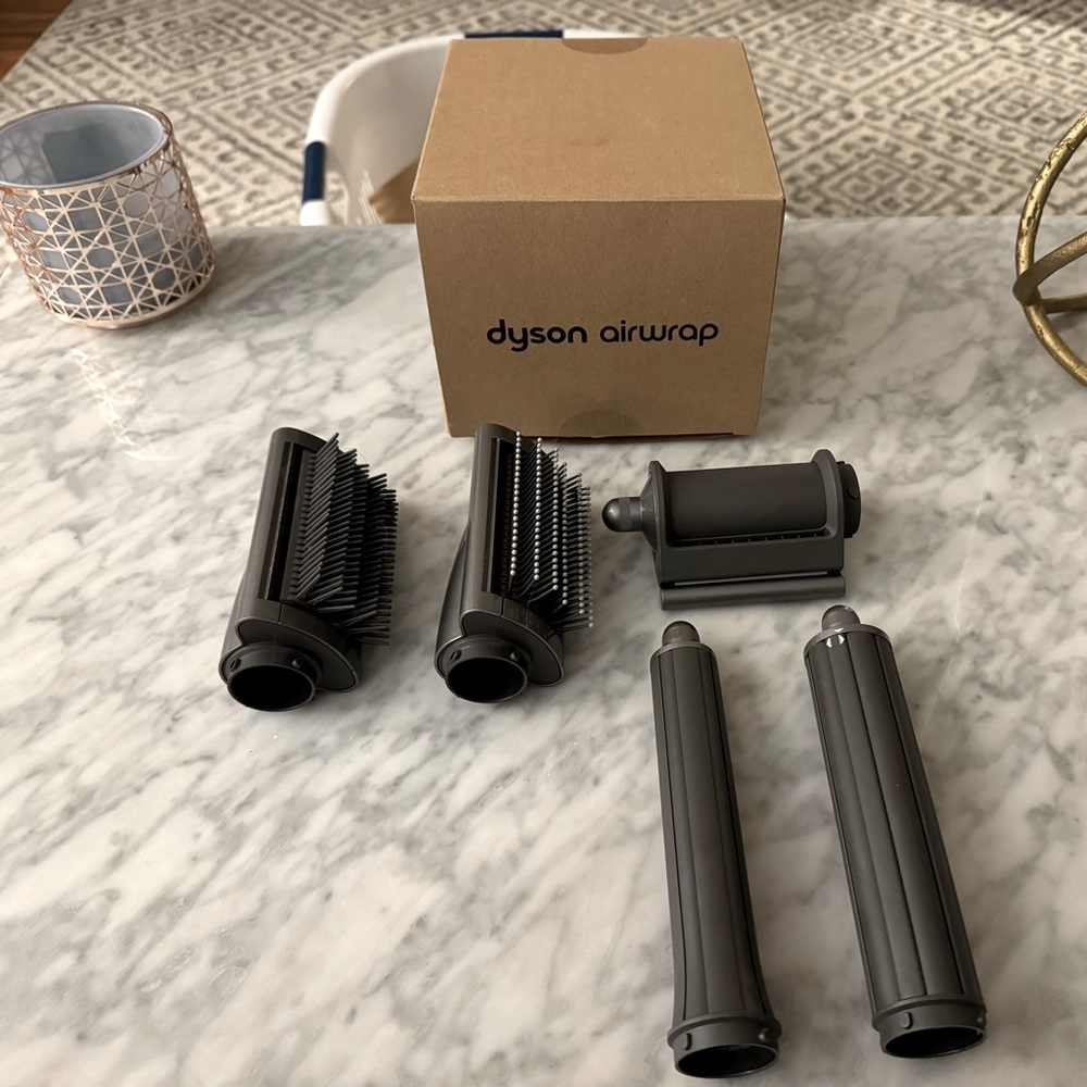 Dyson - Airwrap Attachment Upgrade Kit Complete Long - Iron/Nickel